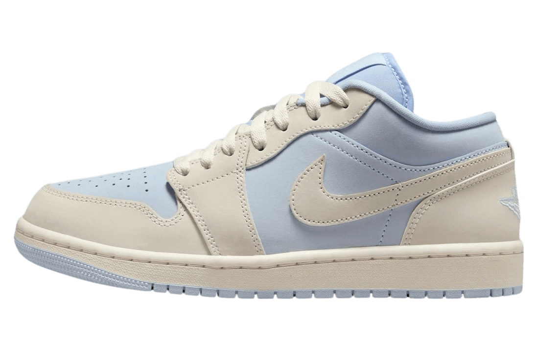 Air Jordan 1 Low WMNS Hydrogen Blue / Cream Jordan release photo