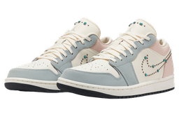 Air Jordan 1 Low WMNS Ivory / Turquoise release thumbnail 2