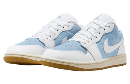 Air Jordan 1 Low WMNS Worn Blue / White release thumbnail 2