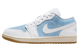 Air Jordan 1 Low WMNS Worn Blue / White release thumbnail 1