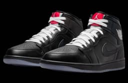 Air Jordan 1 Mid Black Metallic release thumbnail 2