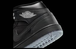 Air Jordan 1 Mid Black Metallic release thumbnail 9