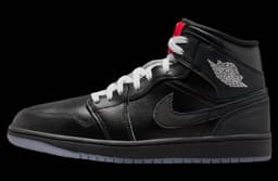 Air Jordan 1 Mid Black Metallic release thumbnail 1