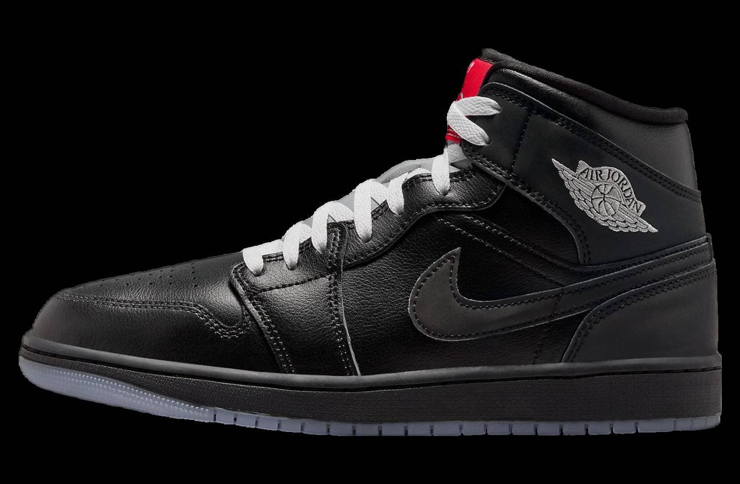Air Jordan 1 Mid Black Metallic Jordan release photo