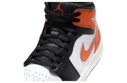 Air Jordan 1 Mid Black Toe Orange release thumbnail 3