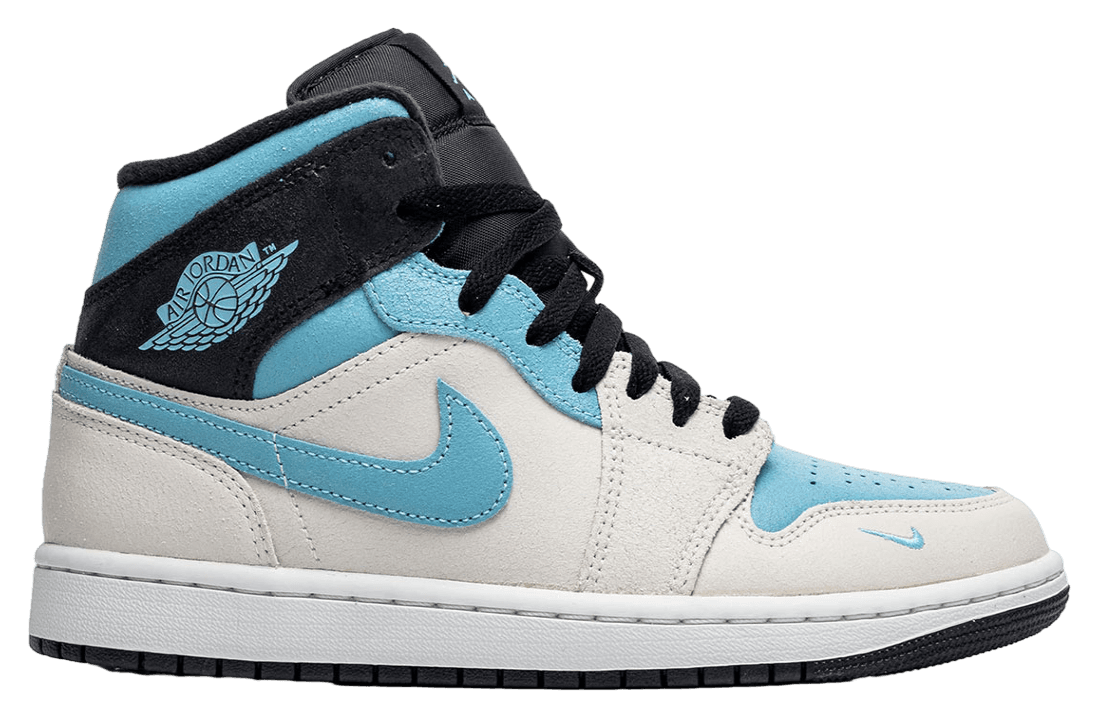 Air Jordan 1 Mid Blue Chill Jordan release photo