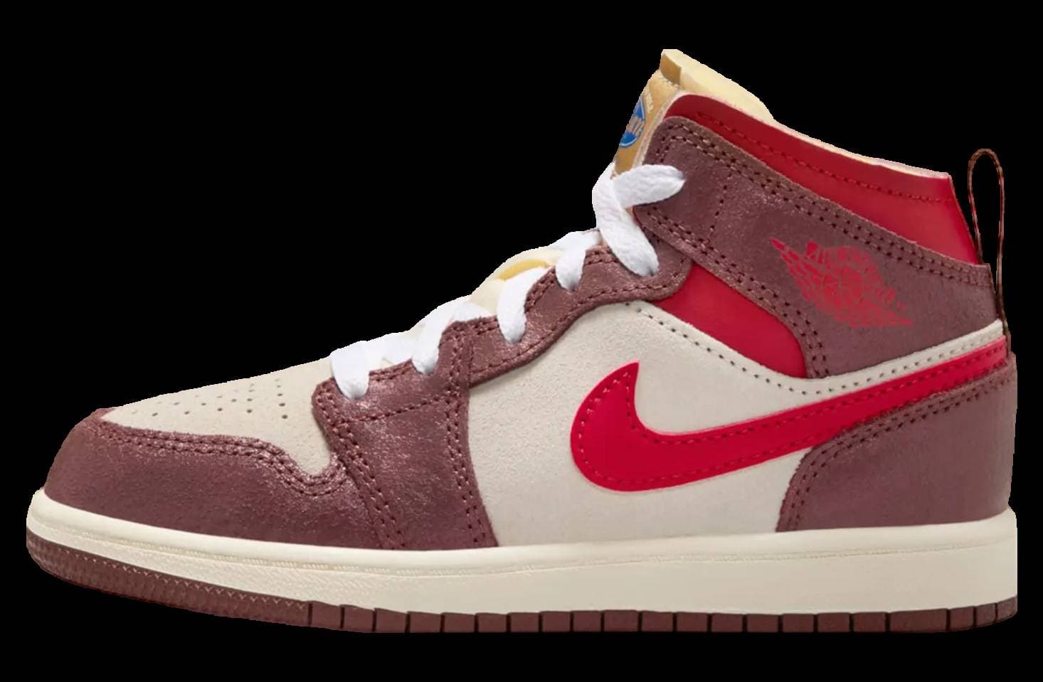 Air Jordan 1 Mid GS Bread Butter & Sole release photo 1