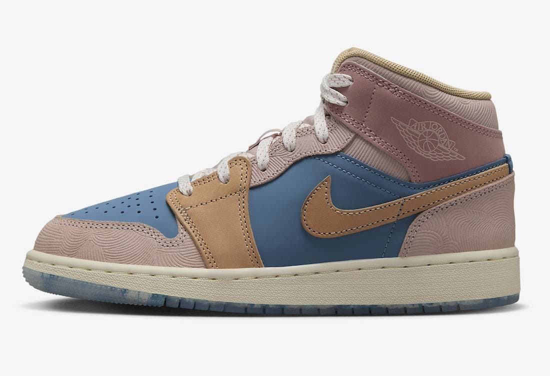 Air Jordan 1 Mid GS Zen Jordan release photo