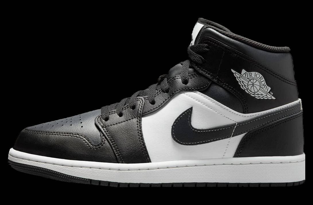Air Jordan 1 Mid Off Noir Toe Jordan release photo