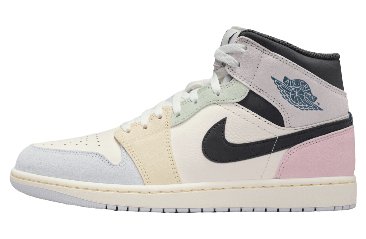 Air Jordan 1 Mid Sail / Iced Jade Jordan release photo