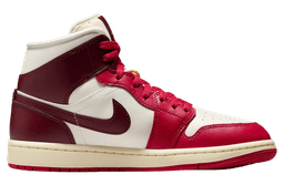 Air Jordan 1 Mid Sail / Mystic Hibiscus release thumbnail 2