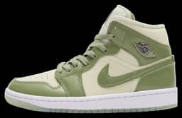 Air Jordan 1 Mid Sea Glass / Oil Green release thumbnail 1