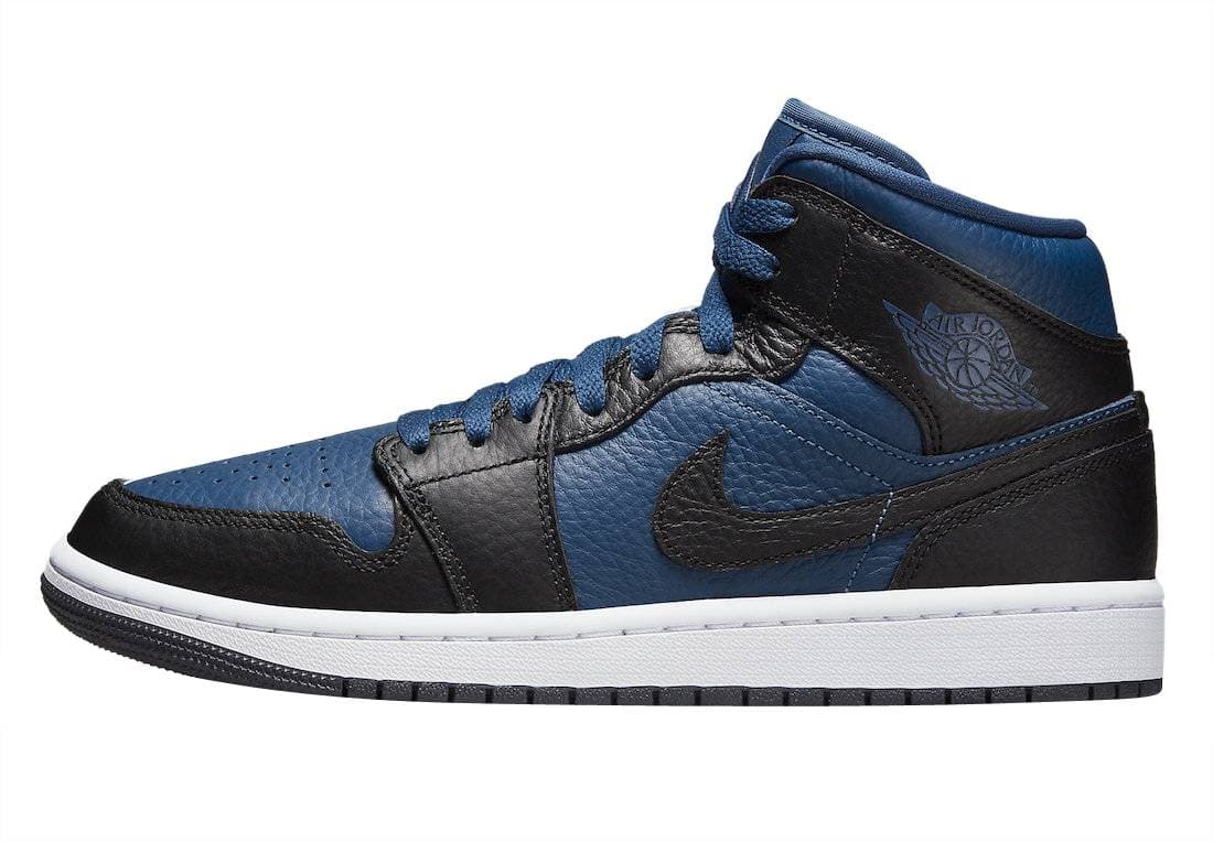 Air Jordan 1 Mid Split French Blue Jordan release photo