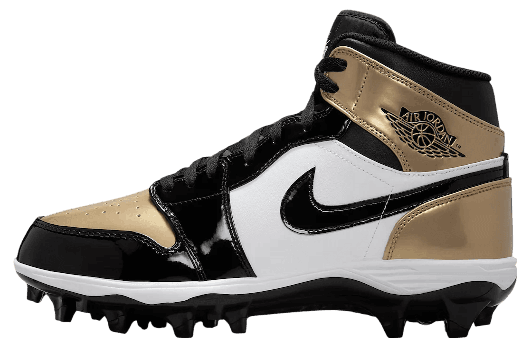 Air Jordan 1 Mid TD Cleat Gold Toe Jordan release photo