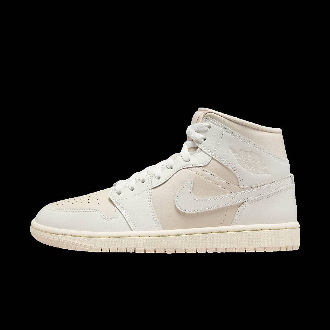 Air Jordan 1 Mid WMNS Muslin / Sail Jordan release photo