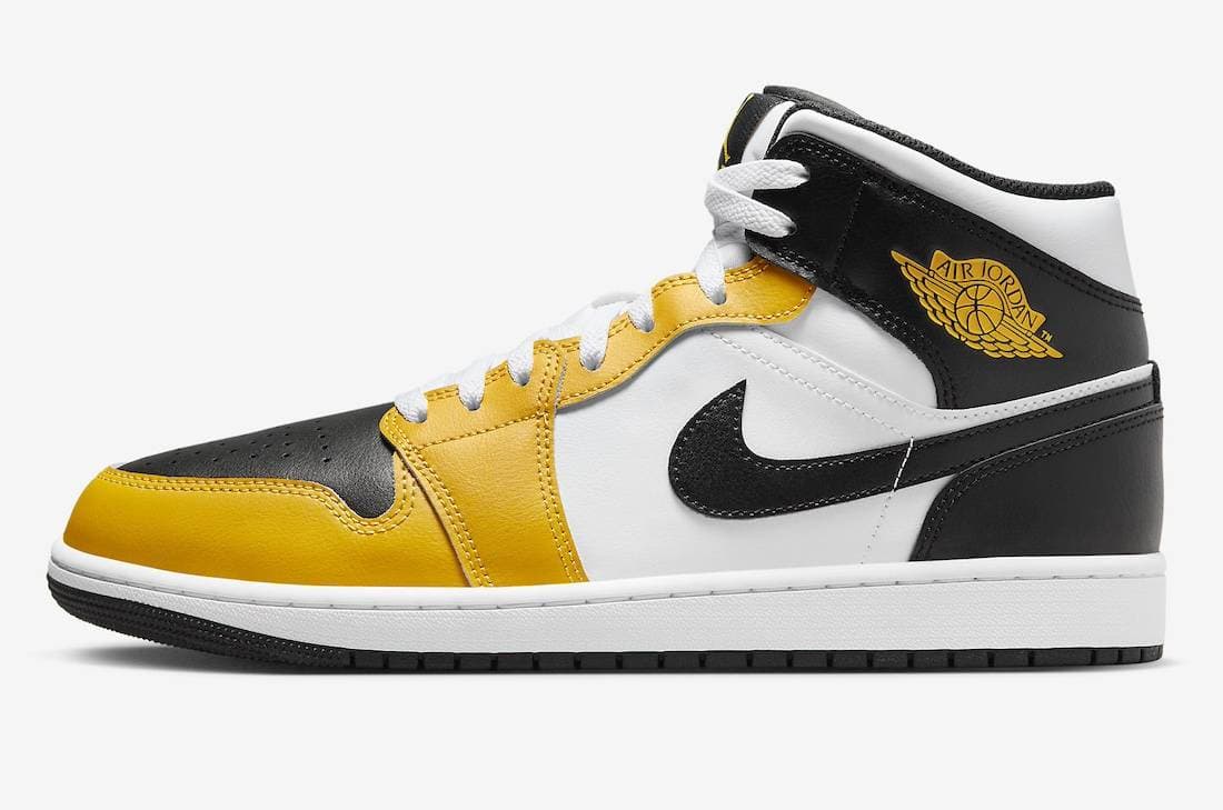 Air Jordan 1 Mid Yellow Ochre Jordan release photo