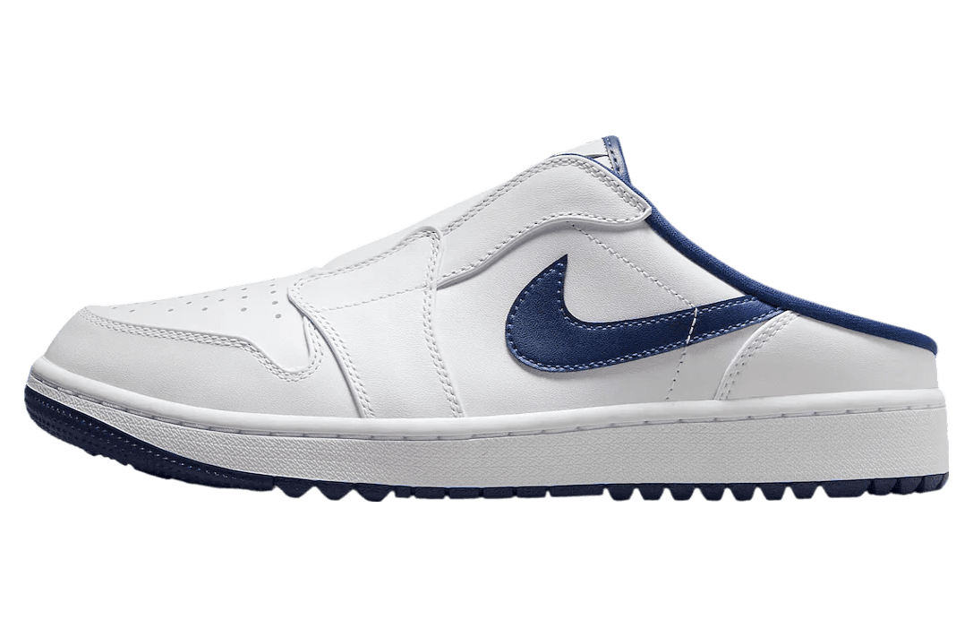 Air Jordan 1 Mule Golf White / Midnight Navy Jordan release photo