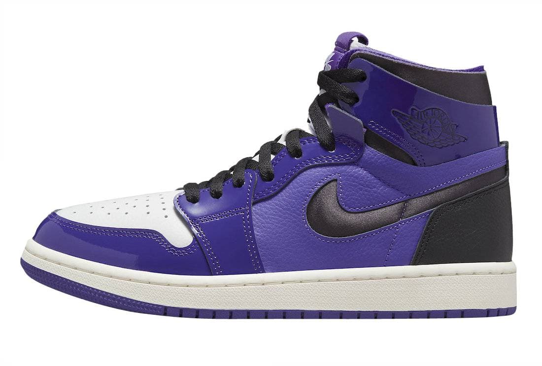Air Jordan 1 Zoom Comfort Purple Patent Jordan release photo