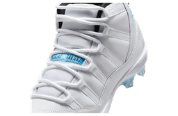Air Jordan 11 Cleats White / Legend Blue release thumbnail 7