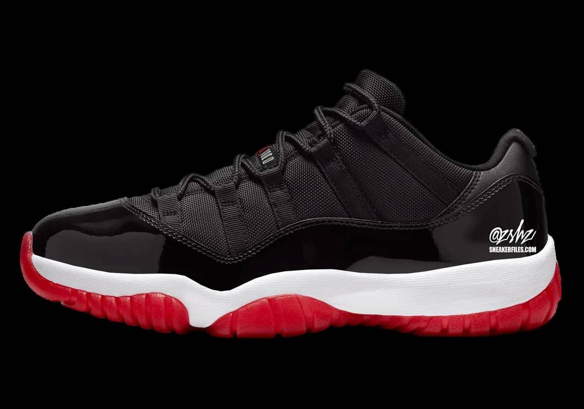 Air Jordan 11 Low Bred 2025 Jordan release photo