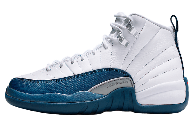 Air Jordan 12 GS White / Metallic Silver Jordan release photo