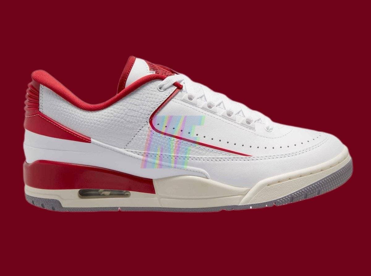 Air Jordan 2/3 White Varsity Red Jordan release photo