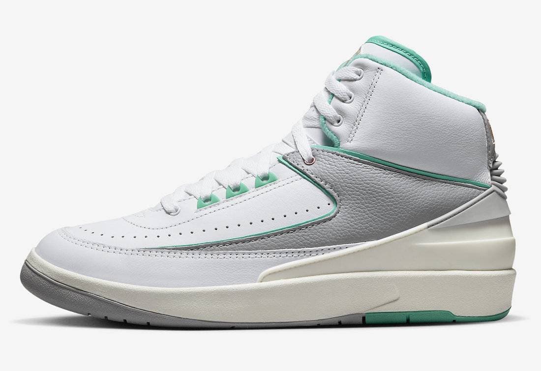 Air Jordan 2 WMNS Crystal Mint Jordan release photo