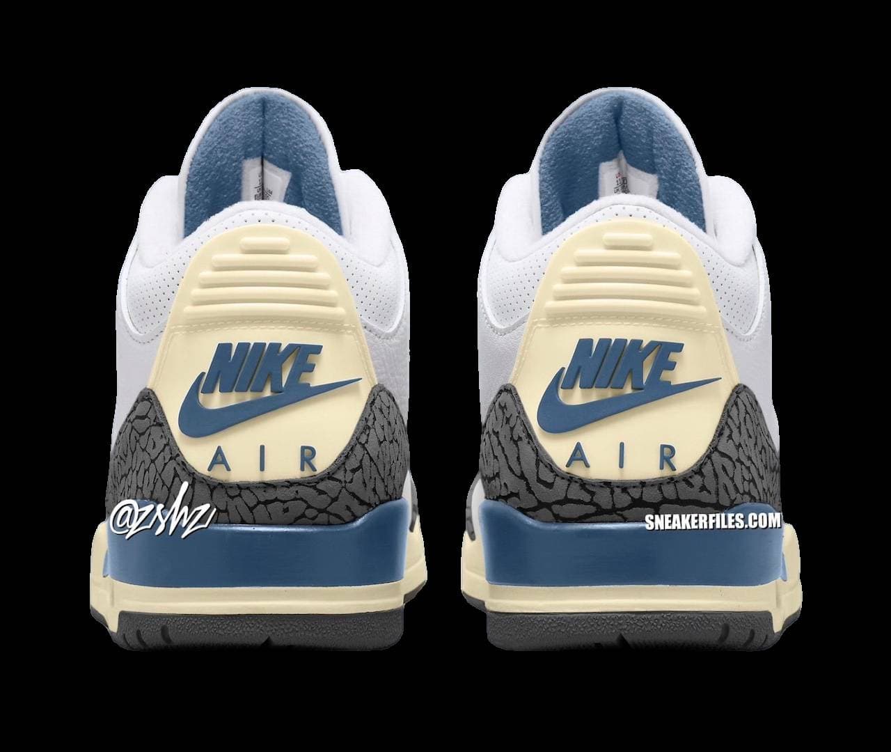 Air Jordan 3 OG SP Diffused Blue release photo 2