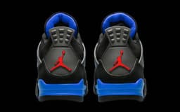 Air Jordan 4 Black / Fire Red / Deep Royal release thumbnail 4