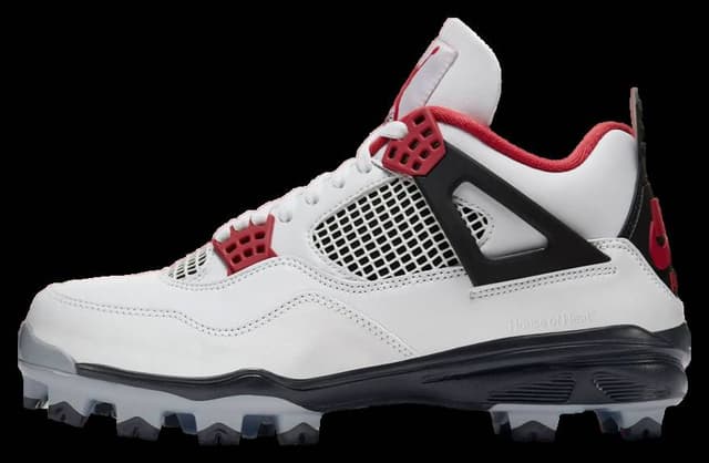 Air Jordan 4 Cleat Fire Red Jordan release photo