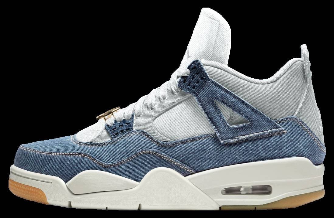 Air Jordan 4 Denim Worn Blue release photo 1