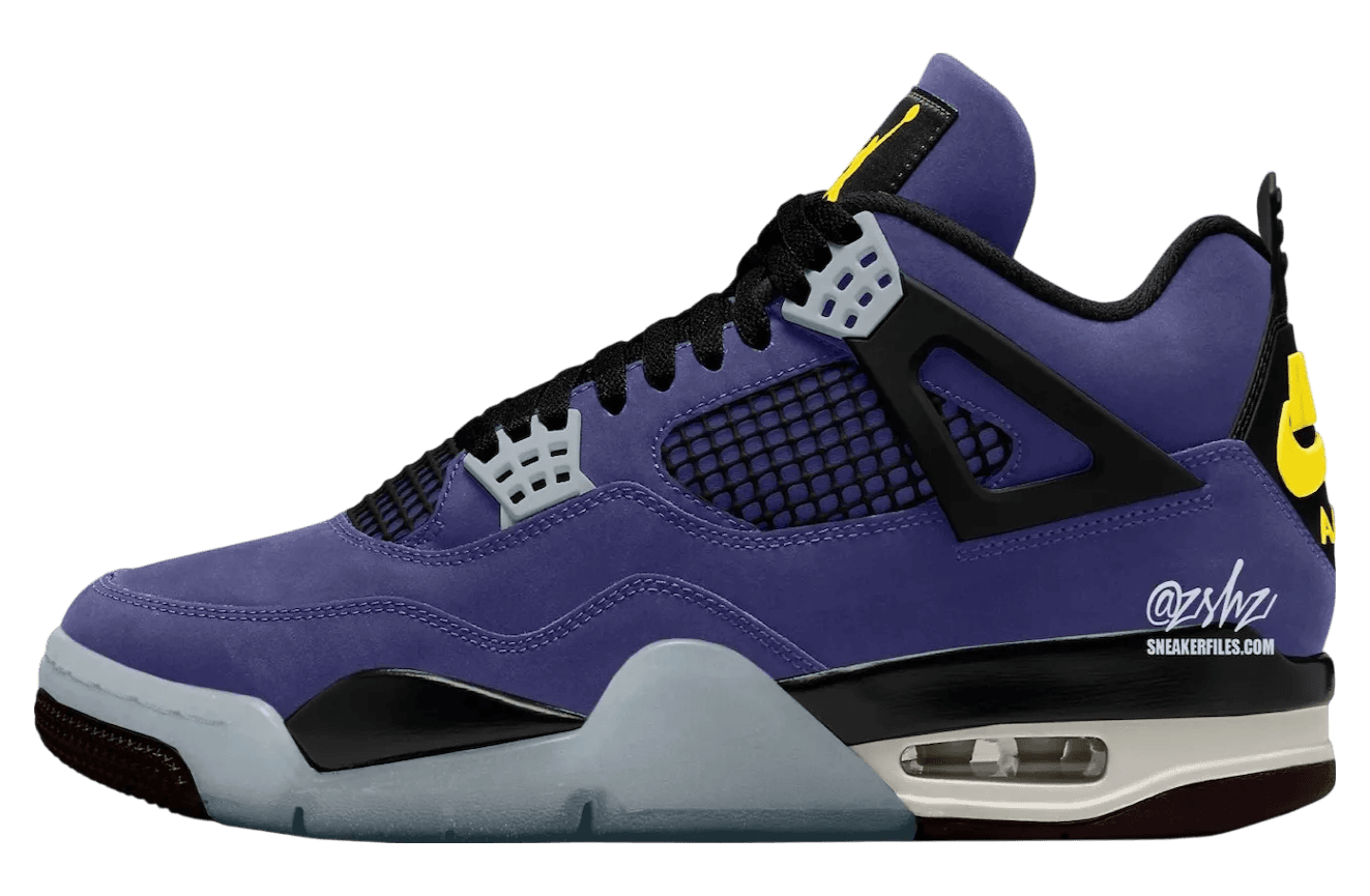 Air Jordan 4 OG Lakers Jordan release photo