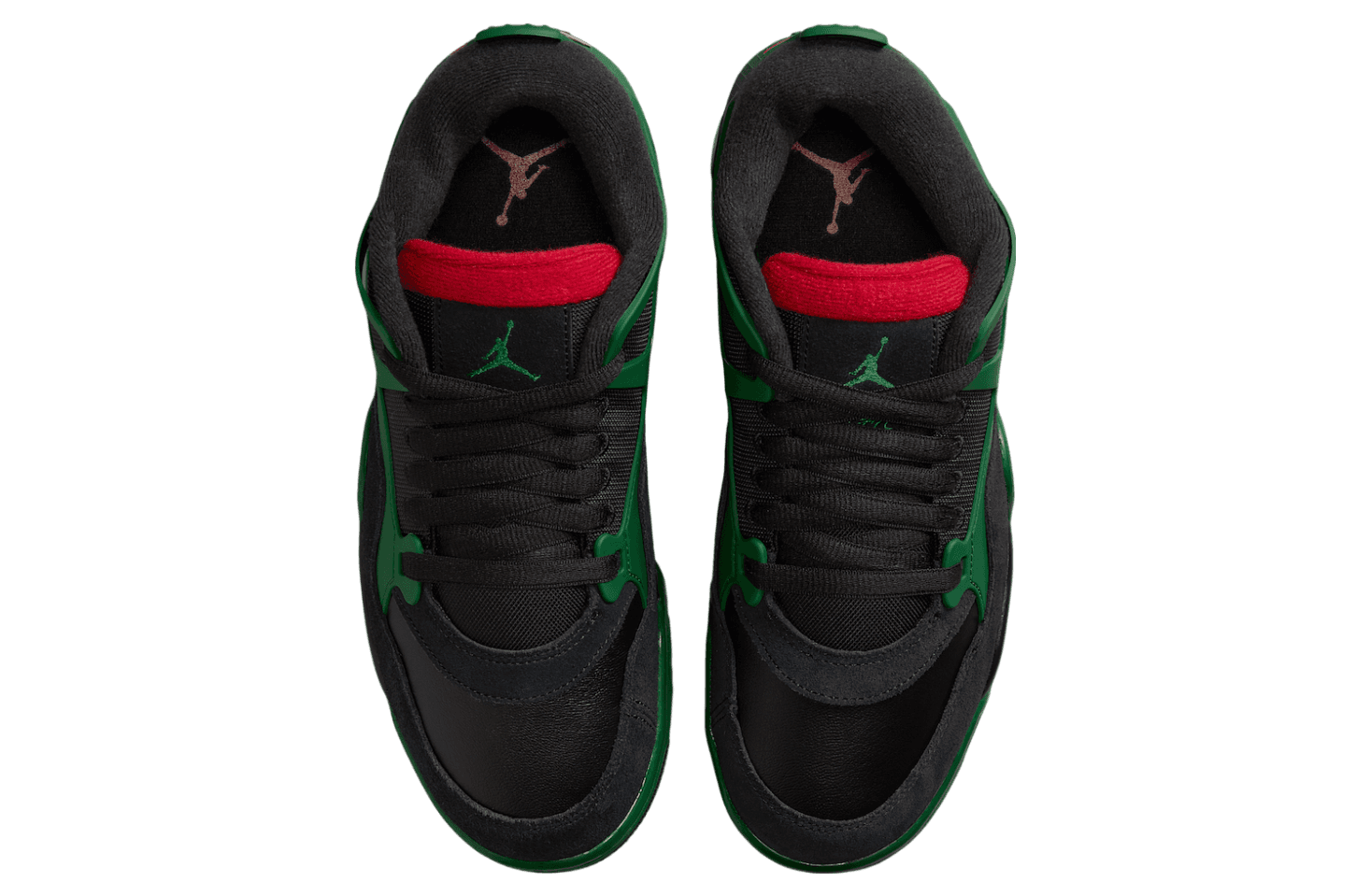 Air Jordan 4 RM Black / Gorge Green release photo 4