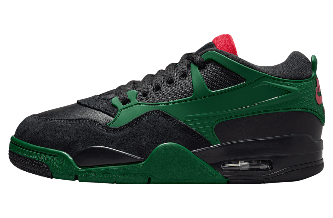 Air Jordan 4 RM Black / Gorge Green Jordan release photo