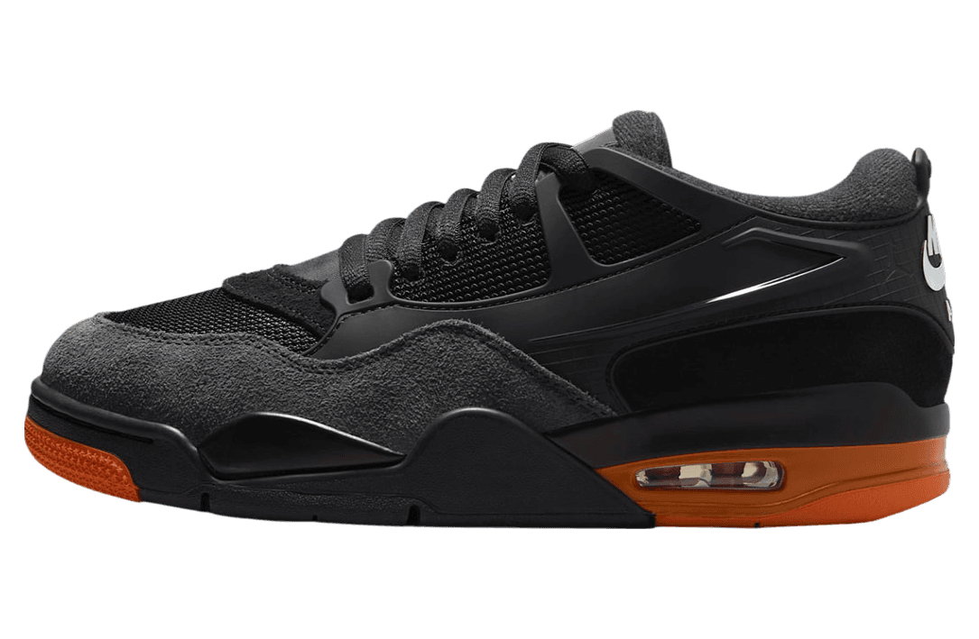 Air Jordan 4 RM Black / Orange Jordan release photo