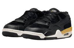 Air Jordan 4 RM GS Black / Gold release thumbnail 2