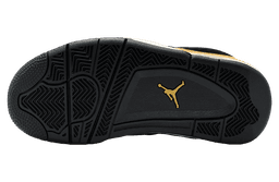 Air Jordan 4 RM GS Black / Gold release thumbnail 3