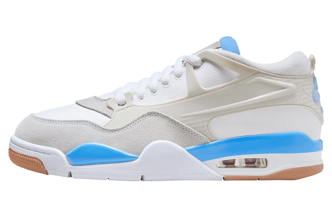 Air Jordan 4 RM White / University Blue Jordan release photo