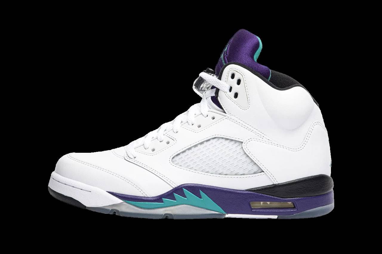 Air Jordan 5 Grape 2025 Jordan release photo