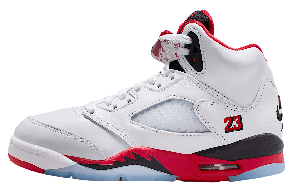 Air Jordan 5 GS White / Black Jordan release photo
