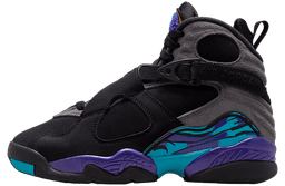 Air Jordan 8 Aqua GS Black / Multi release thumbnail 1