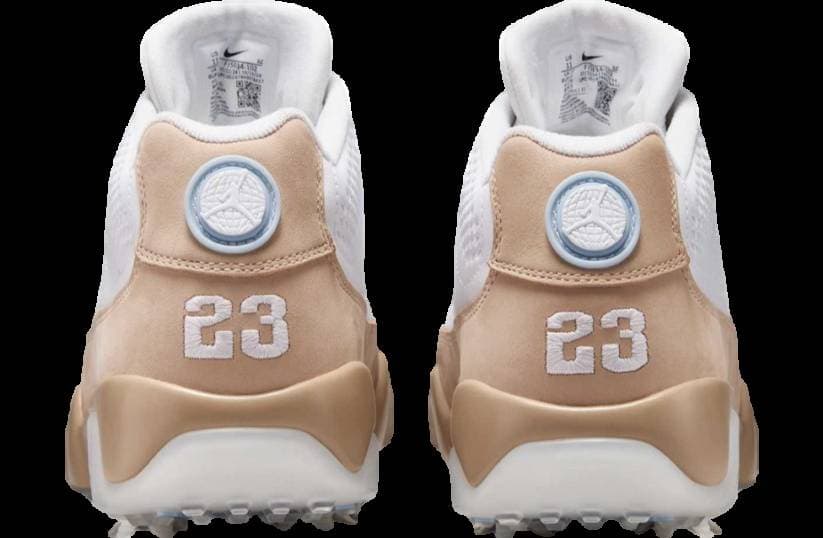 Air Jordan 9 Golf Linen release photo 5