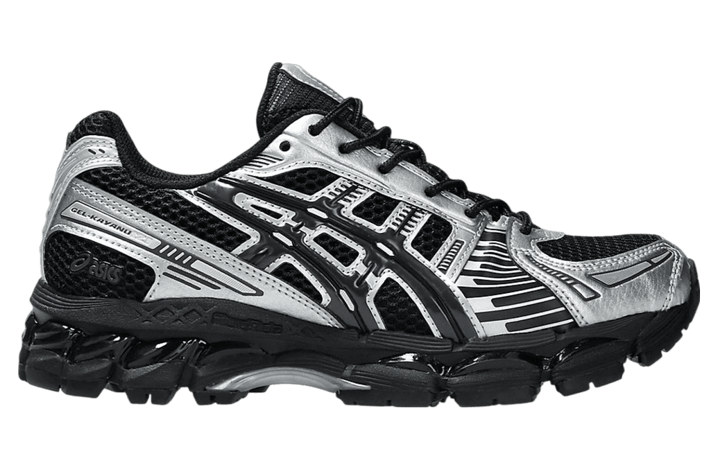Asics Gel-Kayano 12.1 Silver / Black ASICS release photo
