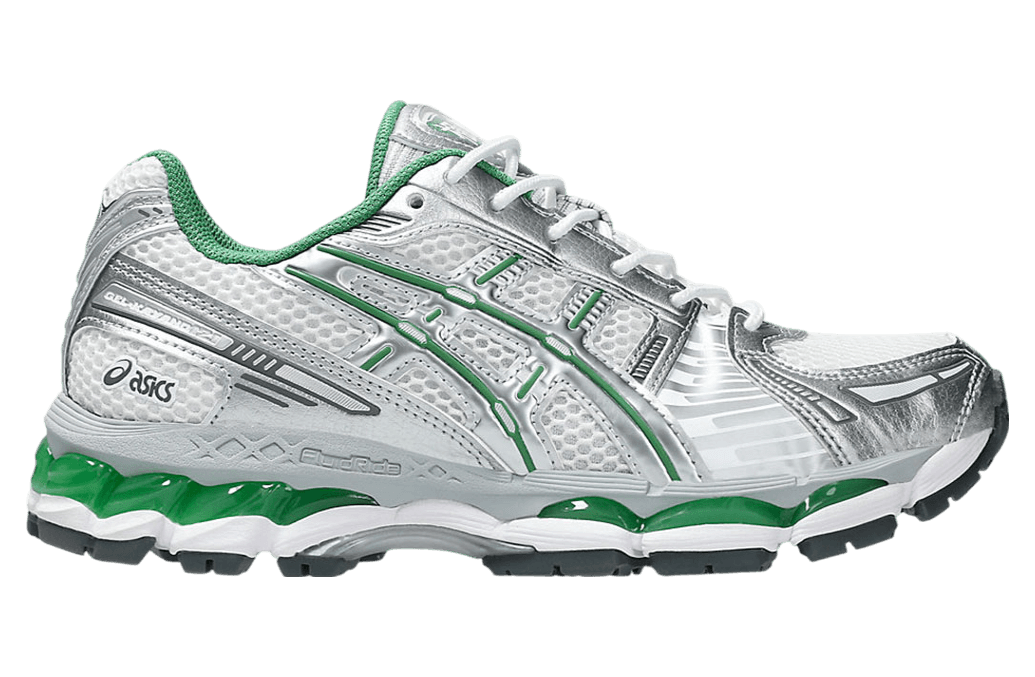 Asics Gel-Kayano 12.1 Silver / Green ASICS release photo