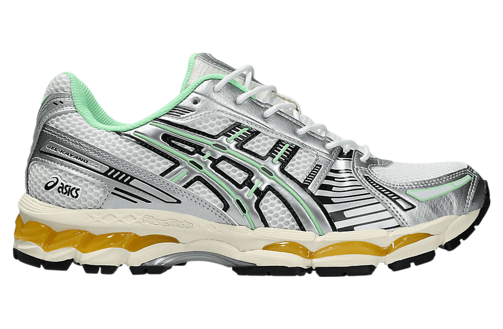 Asics Gel-Kayano 12.1 Silver / Orange ASICS release photo