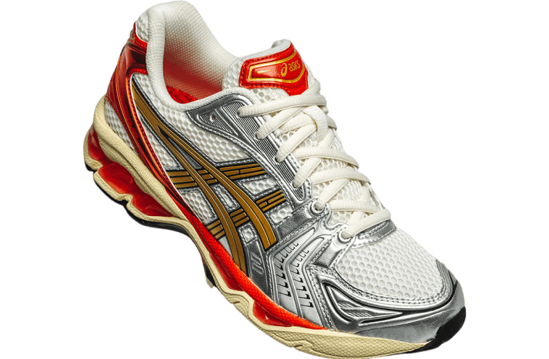 Asics Gel-Kayano 14 White / Red release photo 3