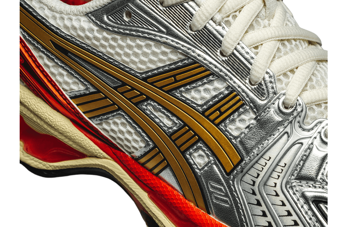 Asics Gel-Kayano 14 White / Red release photo 6