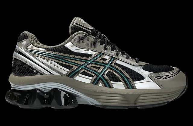 Asics Gel-Kinetic Fluent Black / Dark Taupe ASICS release photo