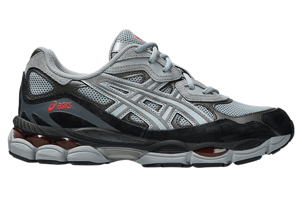 Asics Gel-NYC Gravel / Black / Infrared ASICS release photo