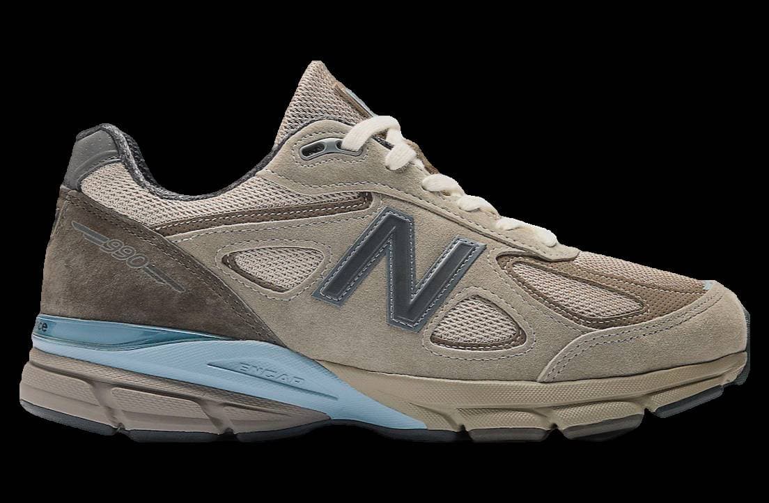 AURALEE x New Balance 990v4 Taupe New Balance release photo